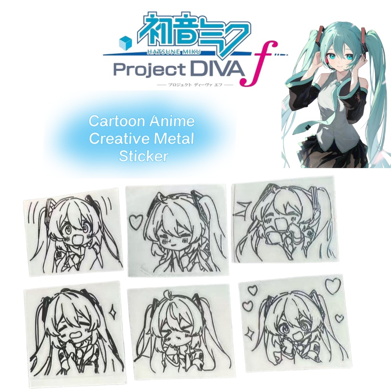 Laptop Accessories All - Hatsune Miku çizgi film anime karakter