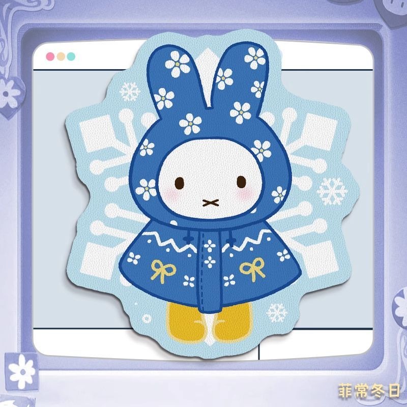 Anime Miffy Deri Mouse Pad, Bi - Laptop Accessories For Wrist Support incelemesi ve fiyatı
