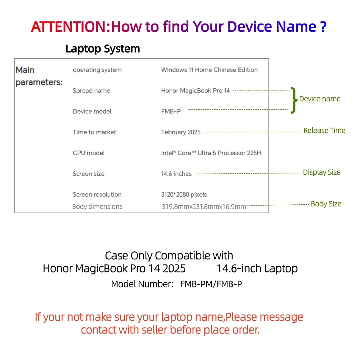 HONOR MagicBook Pro 14 2025 iç - Laptop Accessories Sleeve incelemesi ve fiyatı