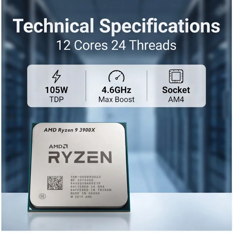 AMD Ryzen 9 3900X İşlemci, 12  - Amd Cpu Ryzen 9 incelemesi ve fiyatı