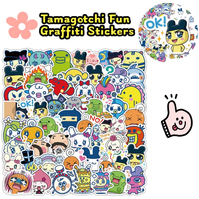 Japon Tamagotchi Çıkartmaları  - Laptop Original Accessories incelemesi ve fiyatı