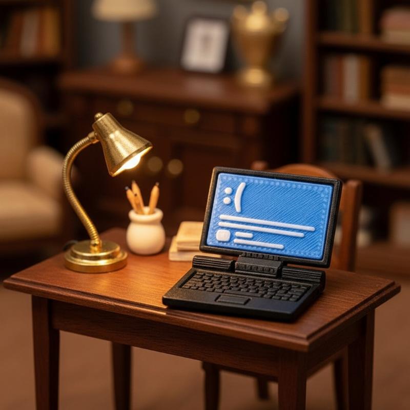 Mini Dollhouse Simülasyon Dizü - Laptop Accessories For Gift incelemesi ve fiyatı