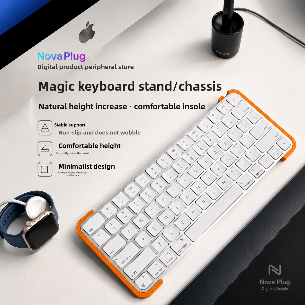 Özel Nova Plug Apple Magic Key - Laptop Accessories For Wrist Support incelemesi ve fiyatı
